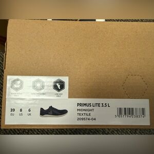 Vivo Barefoot Primus Lite 3.5L Midnight Athletic Shoes